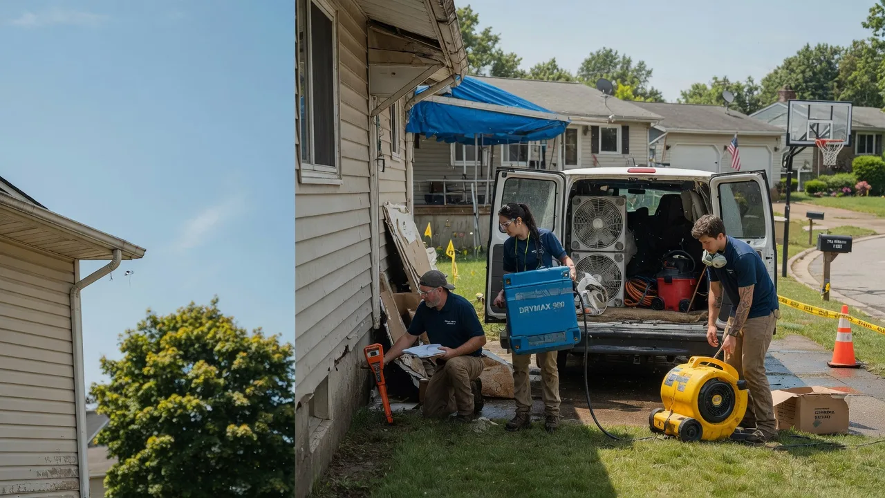 Ceiling Leak Cleanup in York Springs, PA near me